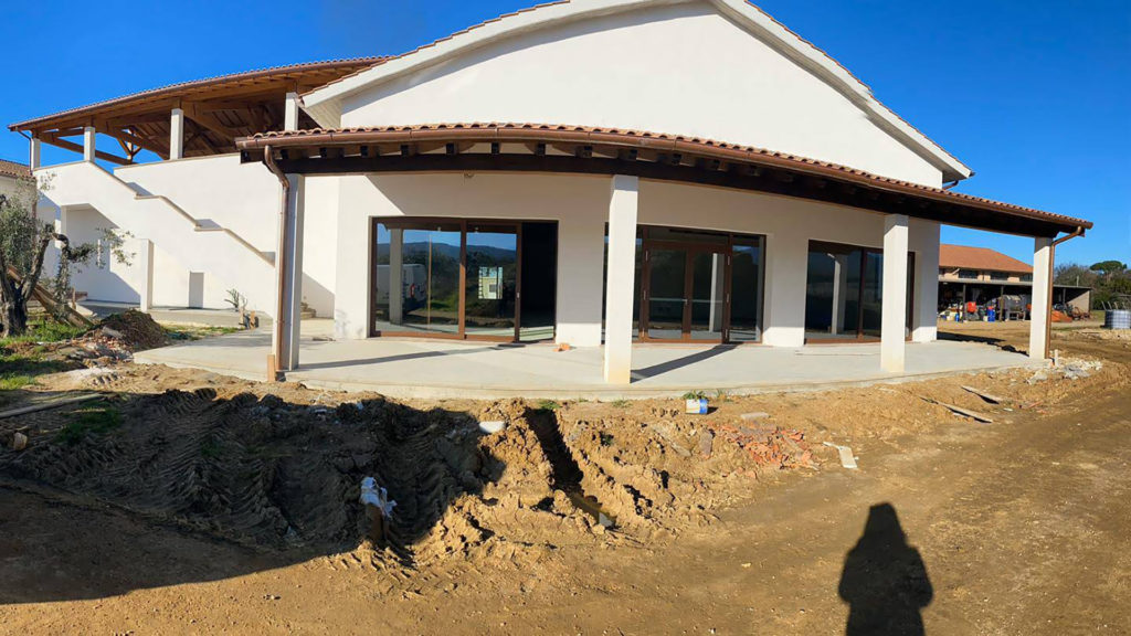 tenuta di vaira cantiere portico2