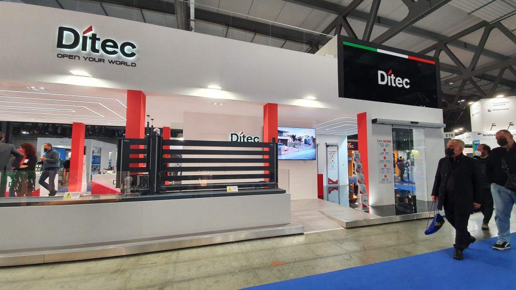 Ditec stand fiera sicurezza