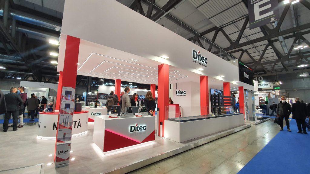 Ditec stand fiera sicurezza