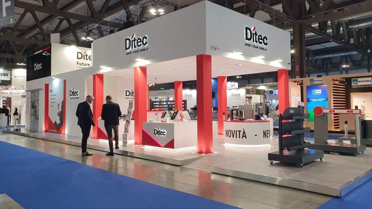 Ditec stand fiera sicurezza