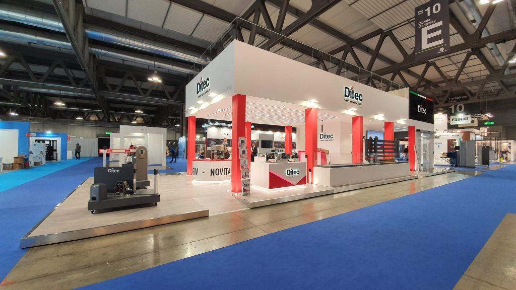 Ditec stand fiera sicurezza