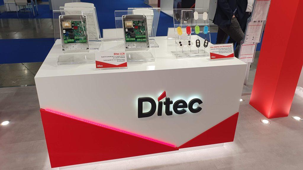 Ditec stand fiera sicurezza