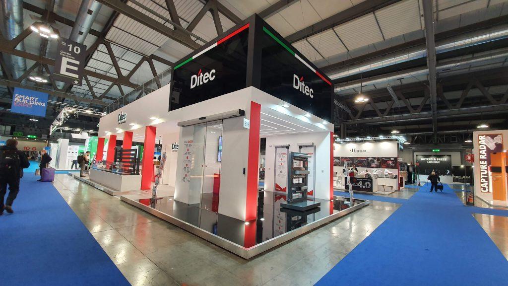 Ditec stand fiera sicurezza