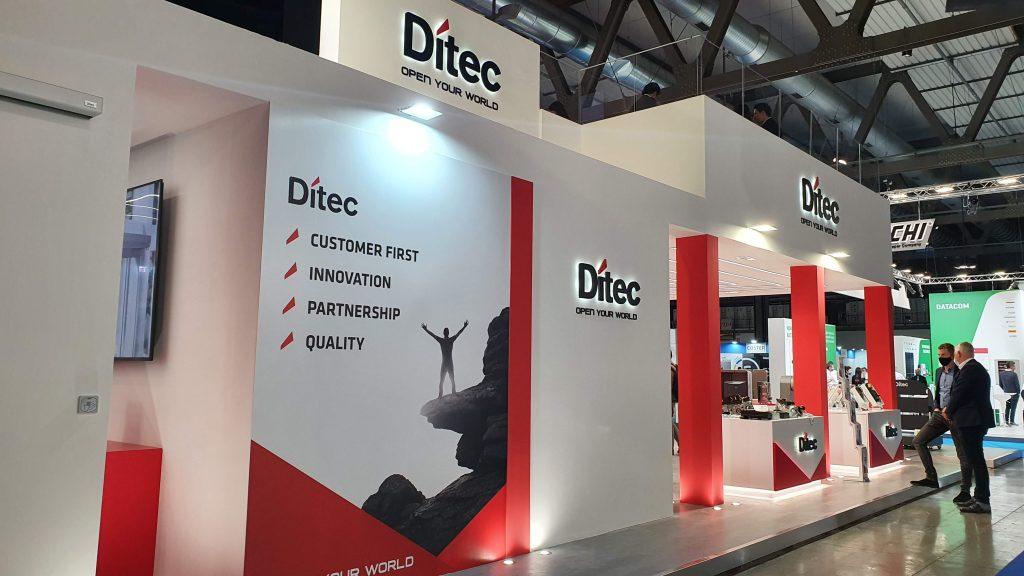 Ditec stand fiera sicurezza