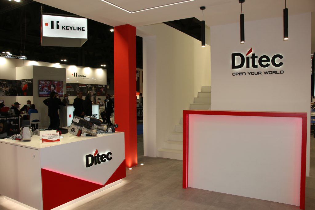 Ditec stand fiera sicurezza