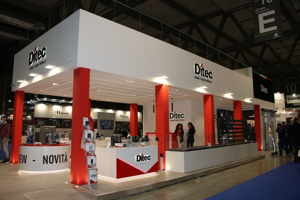 Ditec stand fiera sicurezza