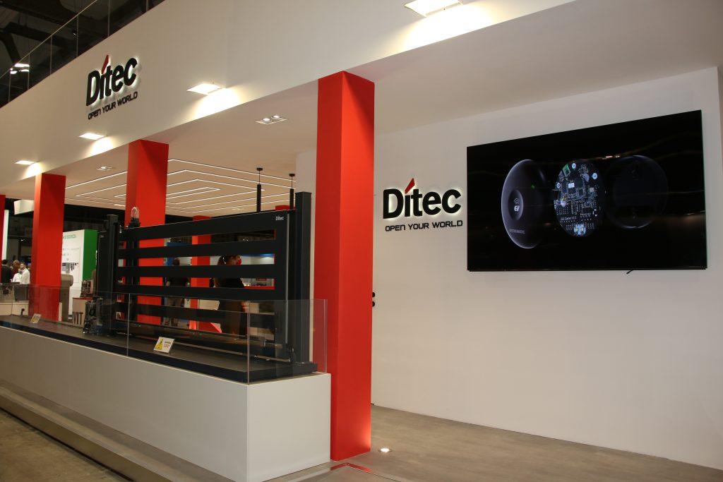 Ditec stand fiera sicurezza