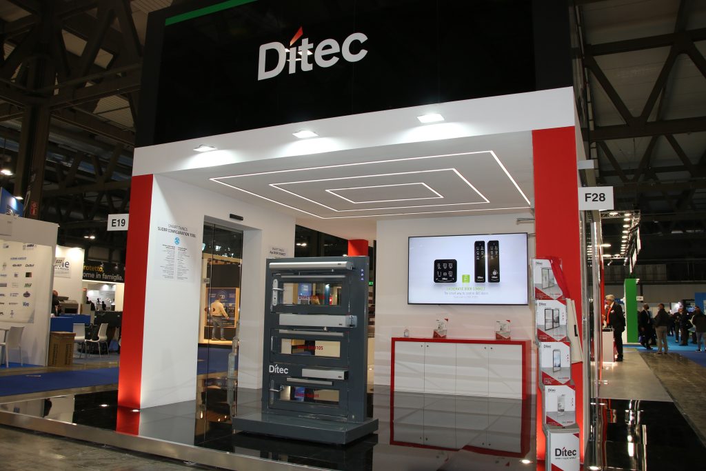 Ditec stand fiera sicurezza