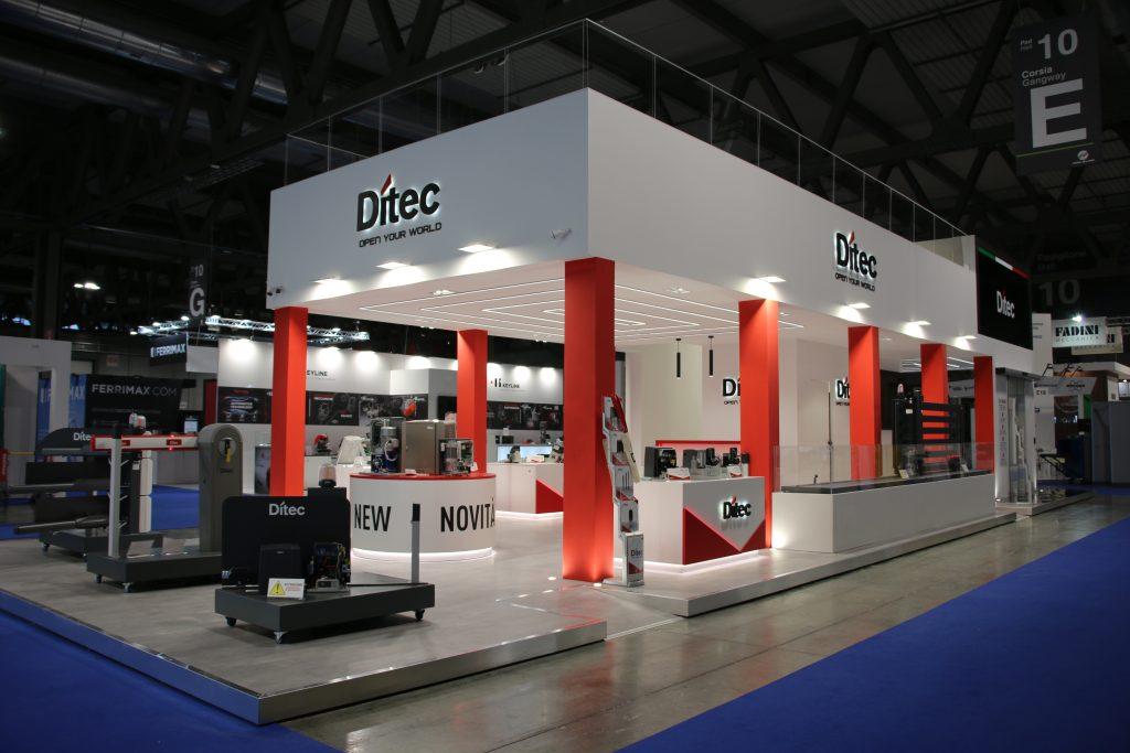 Ditec stand fiera sicurezza