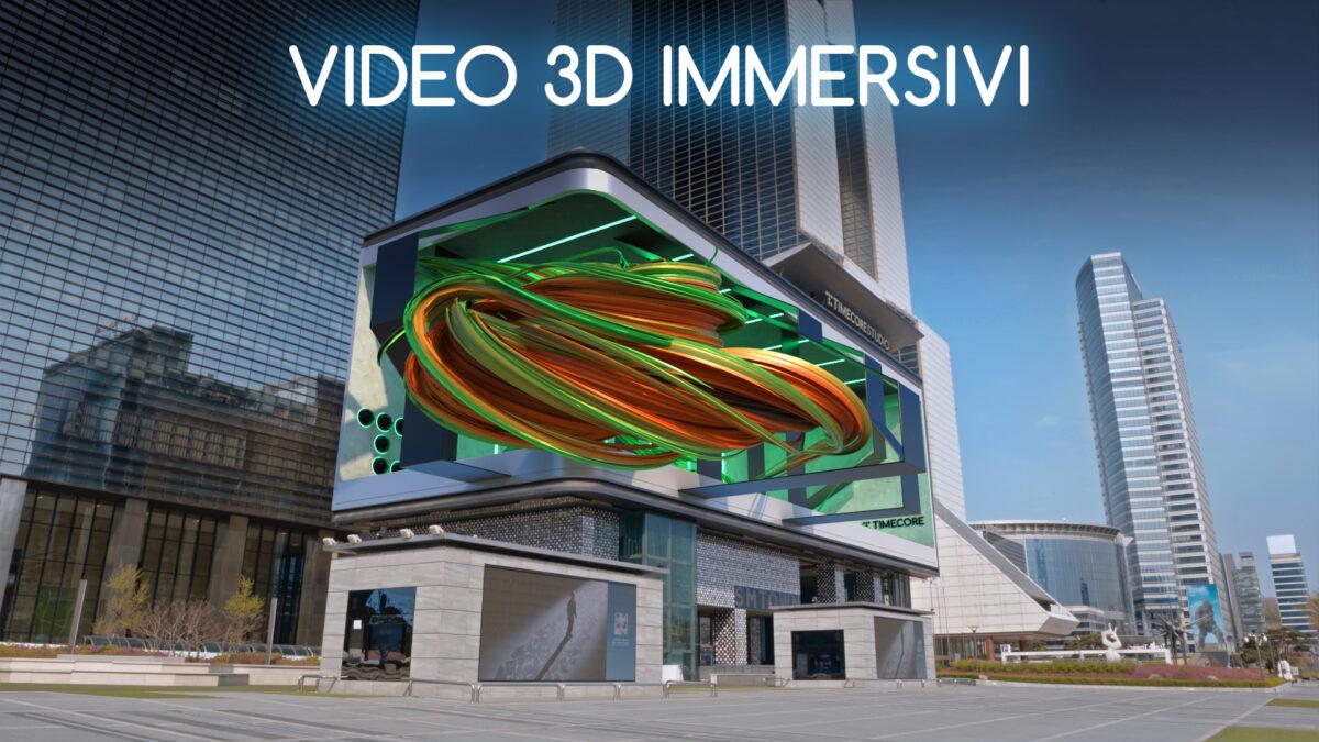 video 3d immersivi