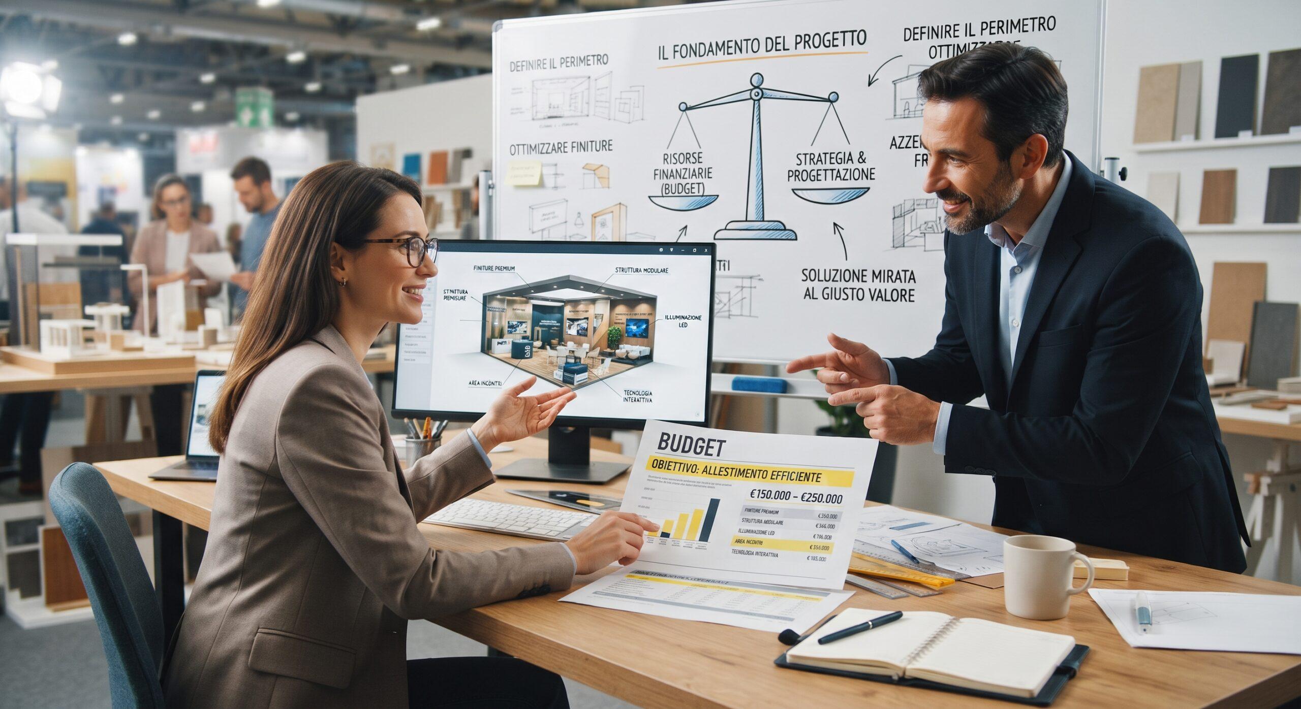 importanza del budget per la progettazione di uno stand